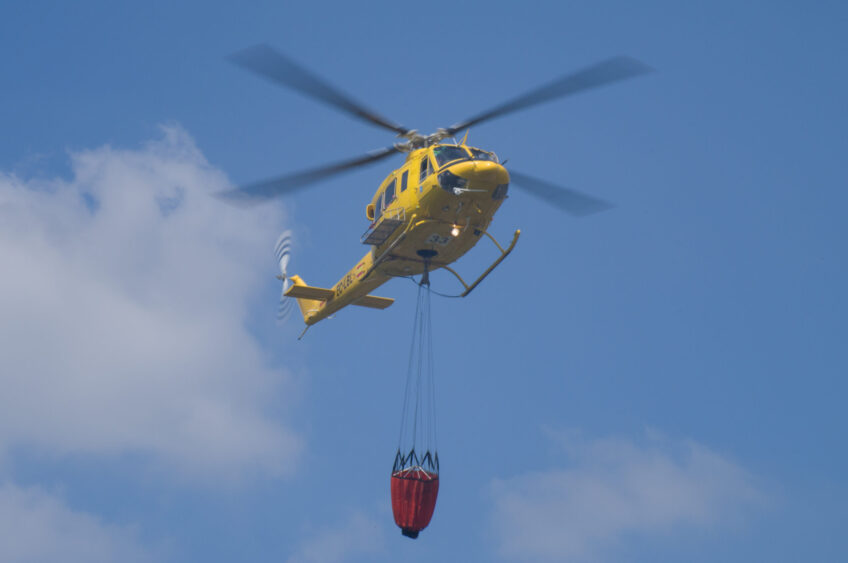 El COPAC alerta de los riesgos de seguridad de los pilotos de lucha contra los incendios forestales