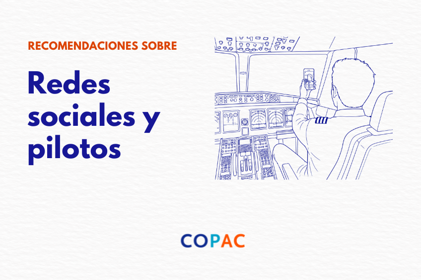 Recomendaciones sobre redes sociales para pilotos